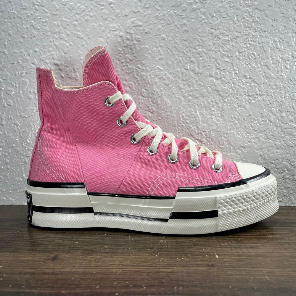 Converse Chuck 70 Plus High Oops Pink Unisex Shoes - M 6.5 - W 8.5